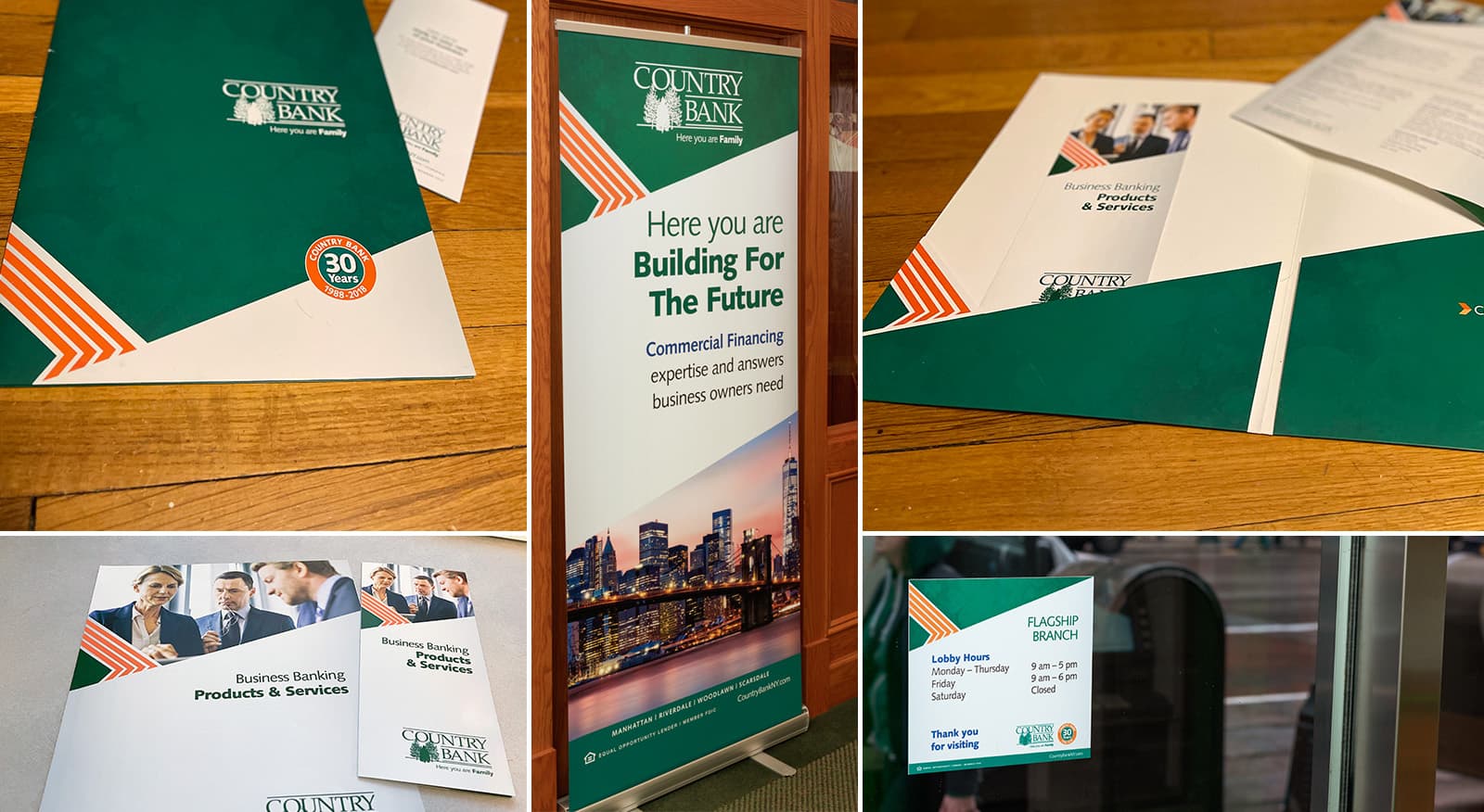 Country Bank hero photography