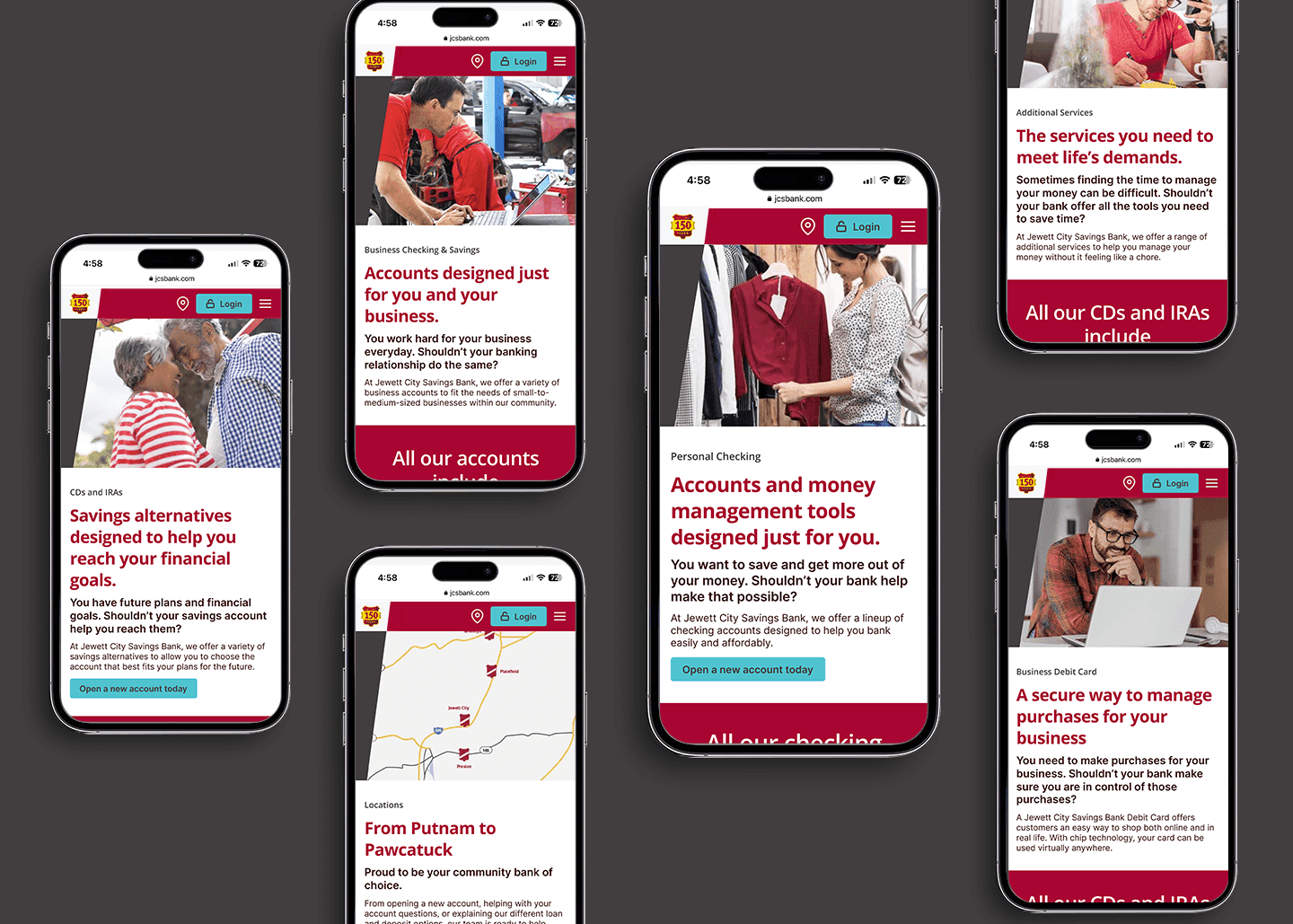 Improving navigation and usability with a redesigned site.